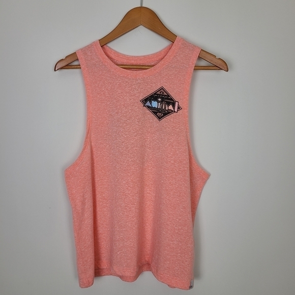 ANIMAL UK 30th Anniversary Collection Women's Peach Surf Tank Top Size 8 UK - Picture 10 of 16